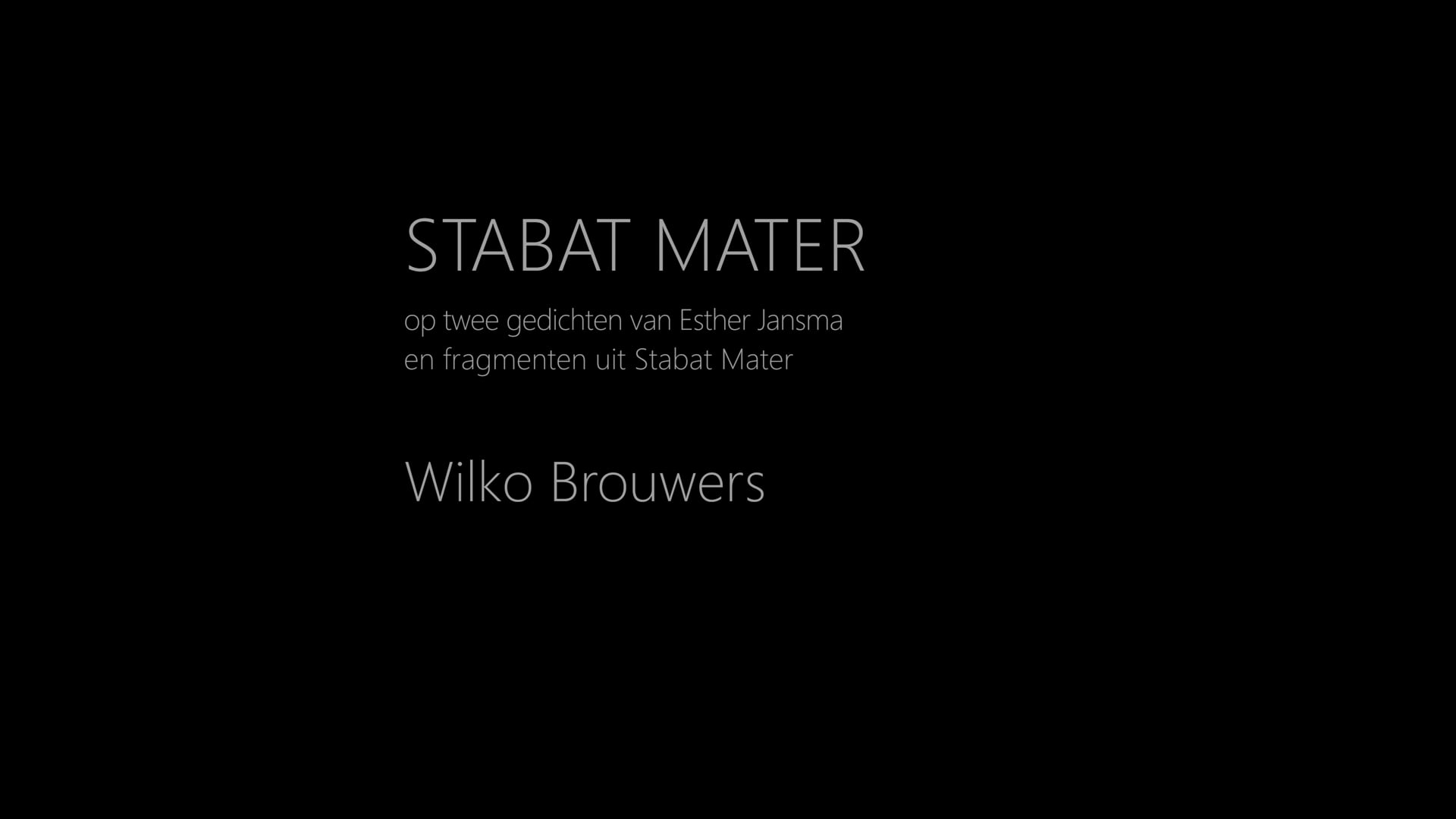 Stabat Mater thumbnail